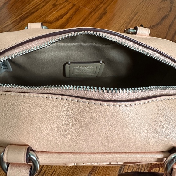 Coach Faded Blush Crossbody Satchel New with Tags - Picture 11 of 16